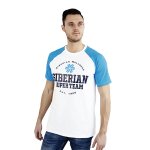 Футболка мужская Siberian Super Team CLASSIC (цвет: белый; размер: М) 106913