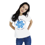 Un t-shirt pour femme Siberian Wellness (couleur blanche, taille XS) 107018