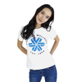 Un t-shirt pour femme Siberian Wellness (couleur blanche, taille XS)
