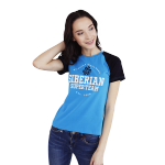 Футболка женская Siberian Super Team CLASSIC (цвет: голубой; размер: M) 107009