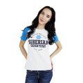 Un t-shirt pour femme Siberian Super Team CLASSIC (couleur blanche, taille M)