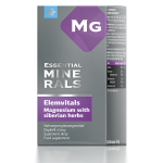 Complément alimentaire bio Elemvitals. Magnesium with siberian herbs, 60 gélules 500038