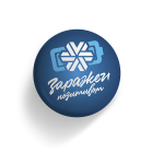 Значок «Заряжен позитивом Siberian Wellness» 107059