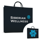 Бумажный пакет Siberian Wellness (300x240x90 мм) 106928